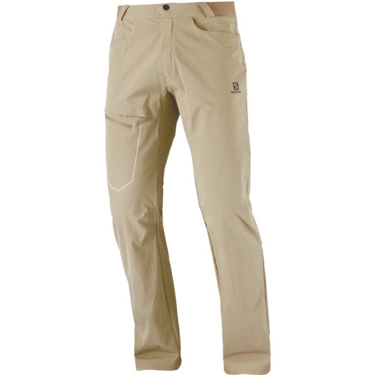 Khaki Salomon Wayfarer Men's Sport Pants | PH 23685C